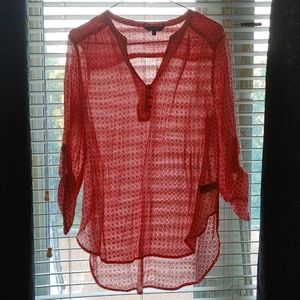 Size M Pink George Blouse